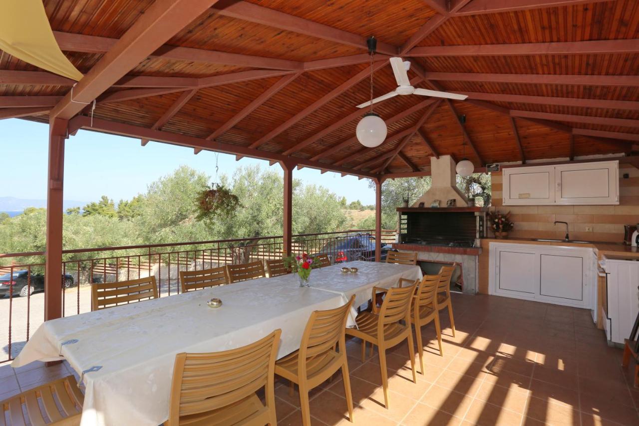 Melimaria Villa Pefkochori Luaran gambar